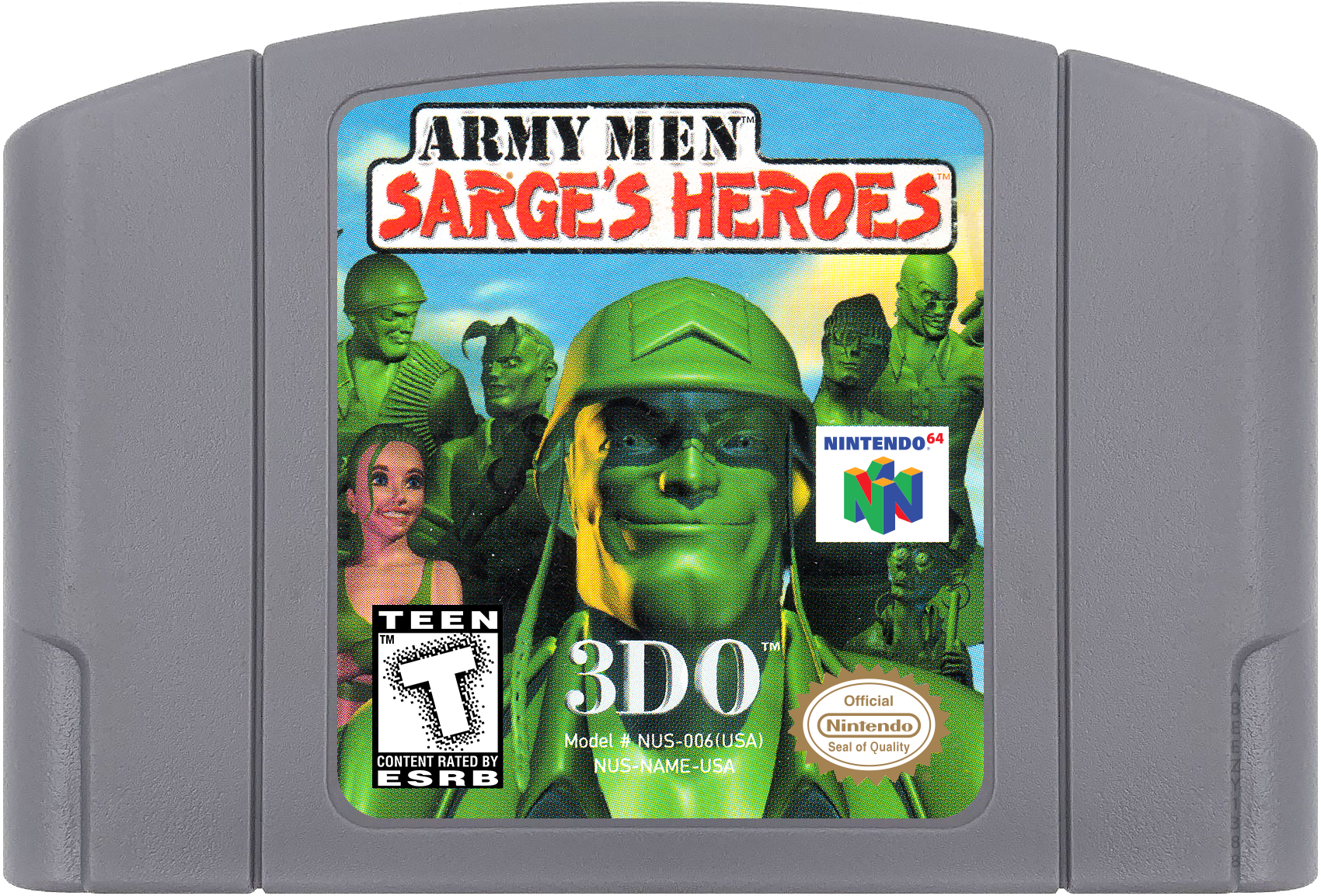Army Men Sarge's Heroes media 7 for Nintendo 64